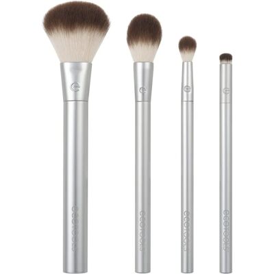 EcoTools Precious Metals Make-upkwasten Set - Wenkbrauw, Wangen, Poeder EcoTools Precious Metals Make-upkwasten Set - Wenkbrauw, Wangen, Poeder