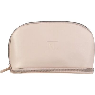 Real Techniques New Nudes Cosmetic Bag - Waterproof Travel Makeup Organizer Real Techniques New Nudes Cosmetic Bag - Waterproof Travel Makeup Organizer