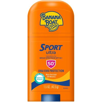 Banana Boat Ultra Sport Stick Solaire SPF 50+ - Publicité Banana Boat Ultra Sport Stick Solaire SPF 50+ - Publicité