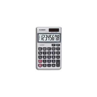 Casio SL-300SV Calculator - Pocket, Silver, 0.3"x2.8"x4.6" Casio SL-300SV Calculator - Pocket, Silver, 0.3"x2.8"x4.6"