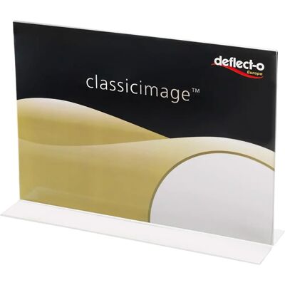Deflecto 48011 Image Classique Support de Table Transparent A3 - Support de Table - Publicité Deflecto 48011 Image Classique Support de Table Transparent A3 - Support de Table - Publicité