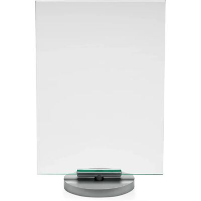 Deflecto Swivel Sign Holder A4 Clear - Sign Holder for Office & Retail Deflecto Swivel Sign Holder A4 Clear - Sign Holder for Office & Retail