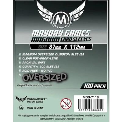 Mayday Magnum Nagy méretű dungeon tokok - 87x112mm Mayday Magnum Nagy méretű dungeon tokok - 87x112mm