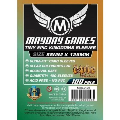 Mayday Games Tiny Epic Kingdoms 88x125 kártyazsebek Mayday Games Tiny Epic Kingdoms 88x125 kártyazsebek