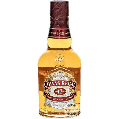 Chivas Regal 12 Jahre 40% - Jahre 0,35l Chivas Regal 12 Jahre 40% - Jahre 0,35l