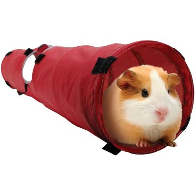 Tunnel pour rongeurs Living World - 15x90cm, Pliable, Structure métallique Tunnel pour rongeurs Living World - 15x90cm, Pliable, Structure métallique