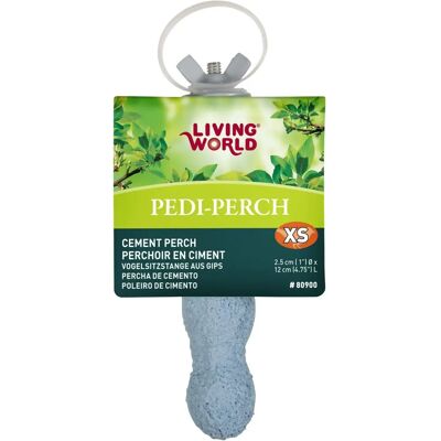 Living World Pedi-Perch - 12cm Zementvogelstange für kleine Vögel Living World Pedi-Perch - 12cm Zementvogelstange für kleine Vögel