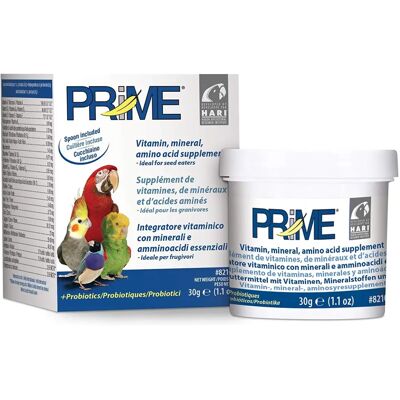 Hagen Prime Vitamin Ergänzung - Vitamin- & Mineralstoff für Vögel Hagen Prime Vitamin Ergänzung - Vitamin- & Mineralstoff für Vögel