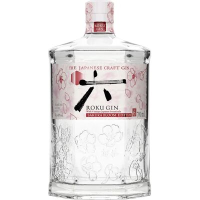 Roku Gin Sakura Bloom Edition - Japanischer Craft Gin mit Kirschblütenaroma Roku Gin Sakura Bloom Edition - Japanischer Craft Gin mit Kirschblütenaroma