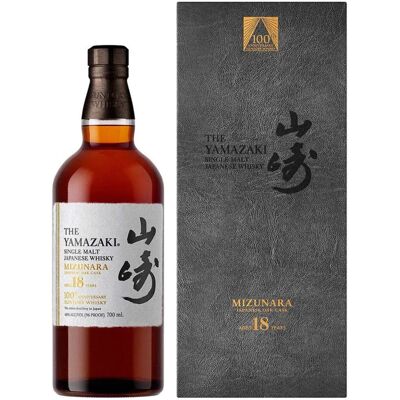 Whisky Yamazaki 18 Años - Edición 100 Aniversario - Mizunara Whisky Yamazaki 18 Años - Edición 100 Aniversario - Mizunara