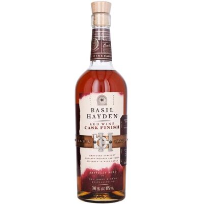 Basil Hayden's Finish en fût de vin rouge - Whisky - Publicité Basil Hayden's Finish en fût de vin rouge - Whisky - Publicité