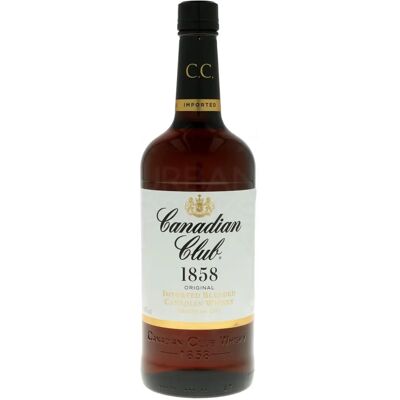 Canadian Club Whisky Mélangé 1 L - Whisky - Publicité Canadian Club Whisky Mélangé 1 L - Whisky - Publicité