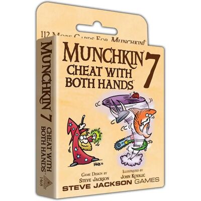 Asmodee Munchkin 7: Cheat with Both Hands Card Game - Card Game Asmodee Munchkin 7: Cheat with Both Hands Card Game - Card Game