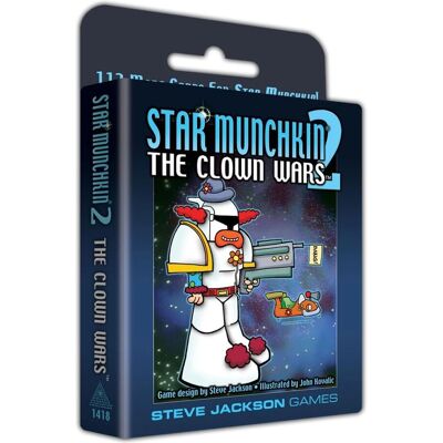 Steve Jackson Games Star Munchkin 2 Clown Wars - Jeu de cartes Steve Jackson Games Star Munchkin 2 Clown Wars - Jeu de cartes