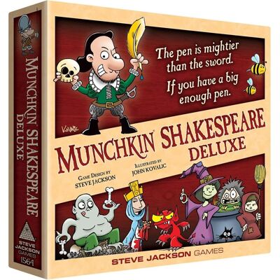 Steve Jackson Games Munchkin Shakespeare Deluxe - Társasjáték Steve Jackson Games Munchkin Shakespeare Deluxe - Társasjáték