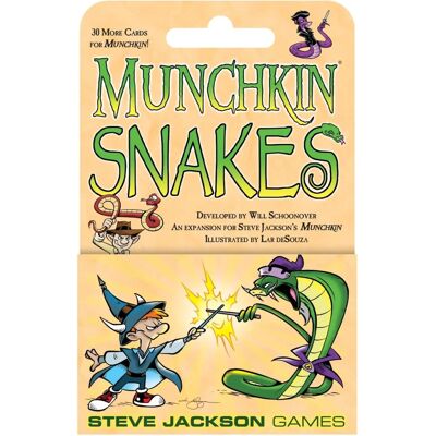 Steve Jackson Games Munchkin Snakes - Kártyajáték - SJG-1589 Steve Jackson Games Munchkin Snakes - Kártyajáték - SJG-1589