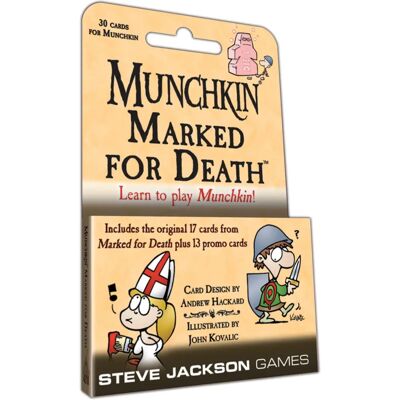 Steve Jackson Games Munchkin Marked for Death - Juego de Mesa Estratégico Steve Jackson Games Munchkin Marked for Death - Juego de Mesa Estratégico