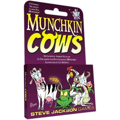 Steve Jackson Games Munchkin Vaches Pack d'expansion de haute qualité Steve Jackson Games Munchkin Vaches Pack d'expansion de haute qualité