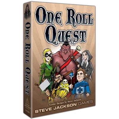 Steve Jackson Games One Roll Quest 2e Társasjáték - Kaland egy dobókockán Steve Jackson Games One Roll Quest 2e Társasjáték - Kaland egy dobókockán