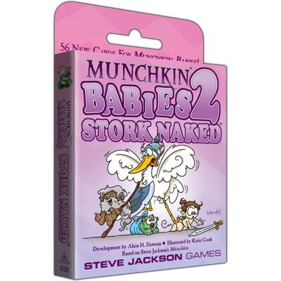 Steve Jackson Games Munchkin Babies 2 Stork Naked Jeu de Cartes - Extension Steve Jackson Games Munchkin Babies 2 Stork Naked Jeu de Cartes - Extension