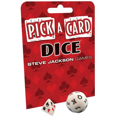 Dés Pick a Card - Steve Jackson Games - SJG-5993 - Publicité Dés Pick a Card - Steve Jackson Games - SJG-5993 - Publicité