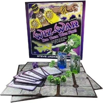 Steve Jackson Games Wiz-War Stratégiai Játék - Bűvös Párbaj Steve Jackson Games Wiz-War Stratégiai Játék - Bűvös Párbaj