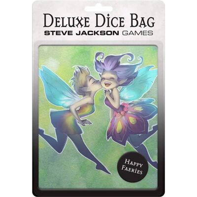 Steve Jackson Games Happy Faeries Sac à Dés - Sac à Dés Steve Jackson Games Happy Faeries Sac à Dés - Sac à Dés