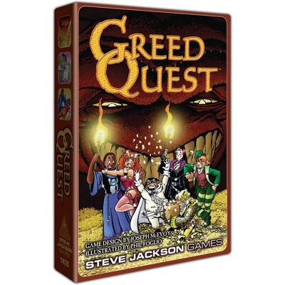 Steve Jackson Games GreedQuest - Jeu de société - SJG-1435 Steve Jackson Games GreedQuest - Jeu de société - SJG-1435