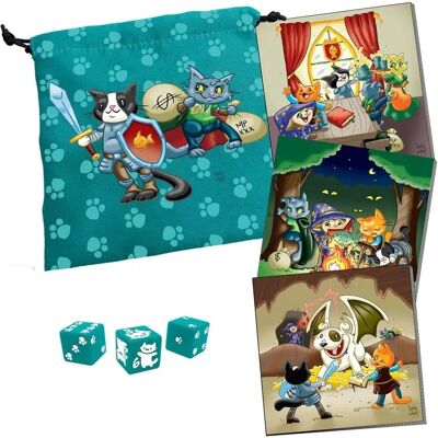 Jeu de société Dungeon Survival Pack Kitten Adventures - SJG-5933 Jeu de société Dungeon Survival Pack Kitten Adventures - SJG-5933