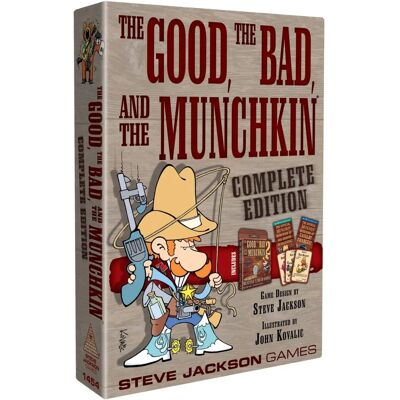 Steve Jackson Games Brettspiel - Good The Bad The Munchkin Complete Edition Steve Jackson Games Brettspiel - Good The Bad The Munchkin Complete Edition