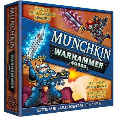 Steve Jackson Games Munchkin Warhammer 40.000 Családi Társasjáték - Stratégia és Szórakozás Steve Jackson Games Munchkin Warhammer 40.000 Családi Társasjáték - Stratégia és Szórakozás