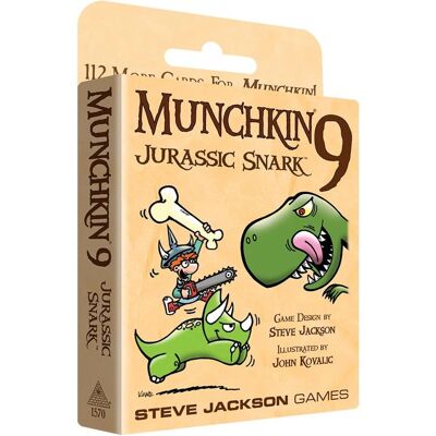 Steve Jackson Games Munchkin 9 Jurassic Snark - Gioco di carte - SJG-1570 Steve Jackson Games Munchkin 9 Jurassic Snark - Gioco di carte - SJG-1570