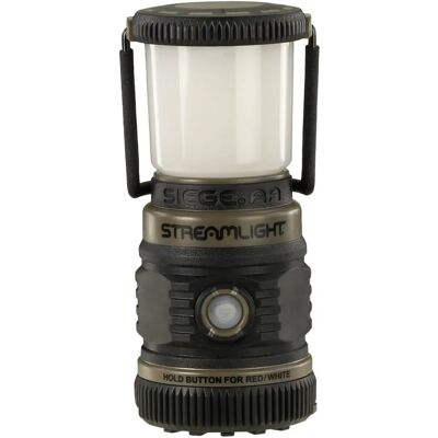 Linterna de acampada Streamlight The Siege AA - Resistente a golpes, Impermeable, Compacta Linterna de acampada Streamlight The Siege AA - Resistente a golpes, Impermeable, Compacta