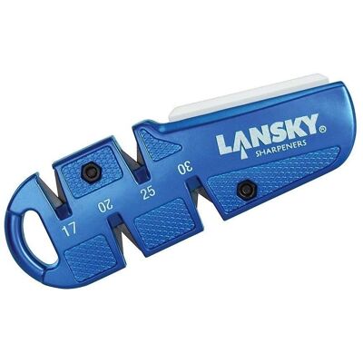 Aiguiseur Lansky QuadSharp Bleu - Type de couteau : Classique, Dentelé, Filet - Publicité Aiguiseur Lansky QuadSharp Bleu - Type de couteau : Classique, Dentelé, Filet - Publicité