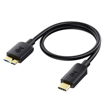 Cable Matters - 201006-BLK-1M - USB-C para Micro-B 3.0 Cable Matters - 201006-BLK-1M - USB-C para Micro-B 3.0
