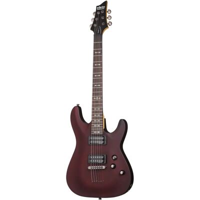 Schecter Omen-6 Walnut Satin - Electric Guitar Schecter Omen-6 Walnut Satin - Electric Guitar