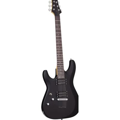 Schecter C-6 Deluxe LH Satin Black - Guitare électrique - Publicité Schecter C-6 Deluxe LH Satin Black - Guitare électrique - Publicité