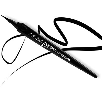 L.A. Girl Liner Art Matte Eyeliner - Quick Drying - Black L.A. Girl Liner Art Matte Eyeliner - Quick Drying - Black