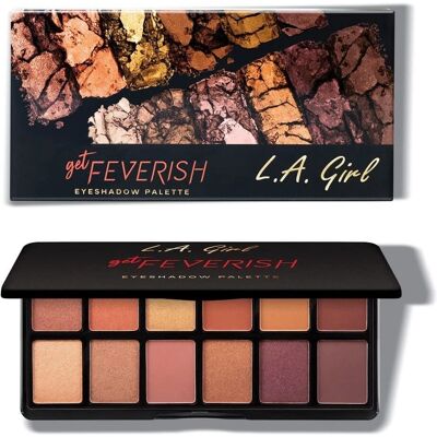 L.A. Girl GES415 Feverish Eyeshadow Palette - Eyeshadow Palette L.A. Girl GES415 Feverish Eyeshadow Palette - Eyeshadow Palette