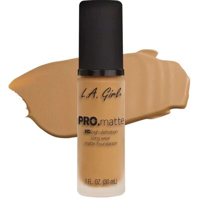 L.A. Girl PRO.Matte HD Long Wear Foundation - Light Tan L.A. Girl PRO.Matte HD Long Wear Foundation - Light Tan