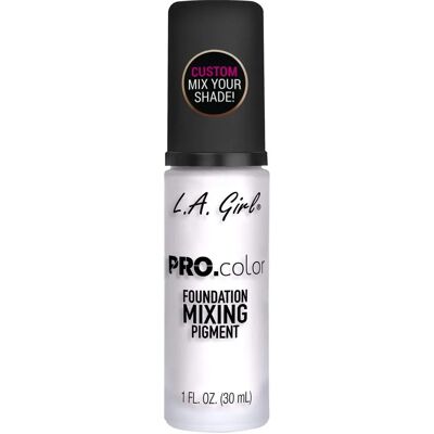 Pigmento de Mezcla para Base de Maquillaje L.A. Girl Pro. Color - Blanco Pigmento de Mezcla para Base de Maquillaje L.A. Girl Pro. Color - Blanco