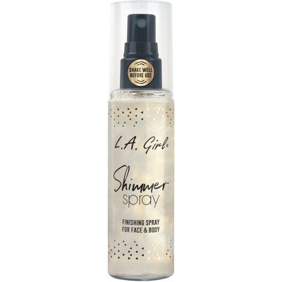 L.A. Girl - Shimmer Spray - Gold - 80 ml - Setting spray L.A. Girl - Shimmer Spray - Gold - 80 ml - Setting spray