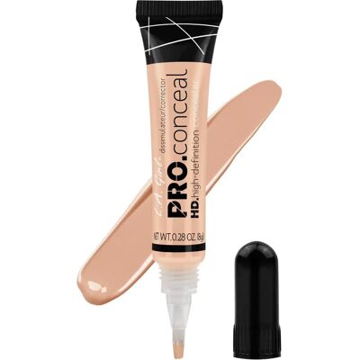 L.A. Girl Pro Conceal HD High Definition Concealer - Ligero, Duradero, Variedad de tonos L.A. Girl Pro Conceal HD High Definition Concealer - Ligero, Duradero, Variedad de tonos