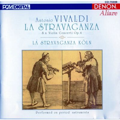 Vivaldi La Stravaganza - Album de musique classique - Publicité Vivaldi La Stravaganza - Album de musique classique - Publicité