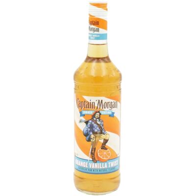 Captain Morgan Orange Vanille Twist 0,7l 30% - Publicité Captain Morgan Orange Vanille Twist 0,7l 30% - Publicité