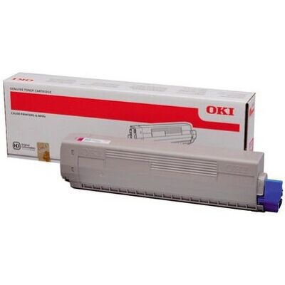 OKI 44844506 Toner - Magenta - 10.000 pagina's - Laser Technologie OKI 44844506 Toner - Magenta - 10.000 pagina's - Laser Technologie