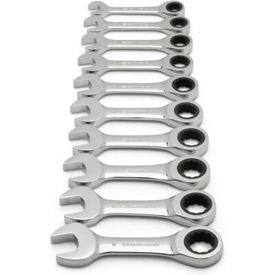 Gearwrench 9520d - Set di chiavi a bussola corte con snodo - Kit di utensili Gearwrench 9520d - Set di chiavi a bussola corte con snodo - Kit di utensili