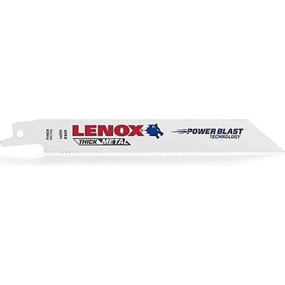 Lenox LEN618R Metall Säbelsägeblätter - 150mm, 18 Zähn, Pack 5 Lenox LEN618R Metall Säbelsägeblätter - 150mm, 18 Zähn, Pack 5