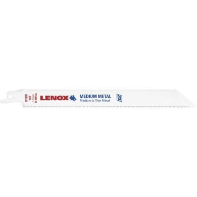 LENOX Reciprocating Saw Blades - 203mm, T2 Technology, Pack of 5 LENOX Reciprocating Saw Blades - 203mm, T2 Technology, Pack of 5
