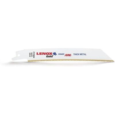 Hojas de sierra de oro Lenox para metal - 150 mm, 14 TPI Hojas de sierra de oro Lenox para metal - 150 mm, 14 TPI